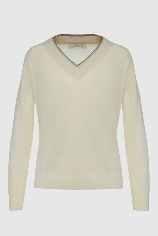 Tonet woman white jumper for women buy with prices and photos 162346 - photo 1