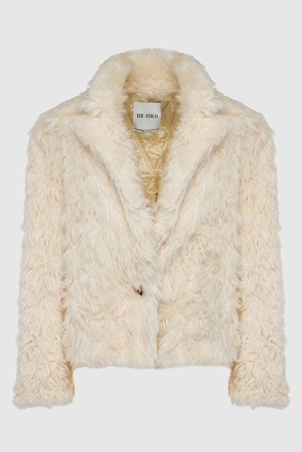 The Attico white acetate fur coat for women 162374 - photo 1