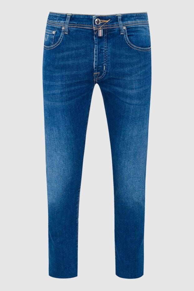 Jacob Cohen men's jeans in light blue with hand finishing 162541 - photo 1