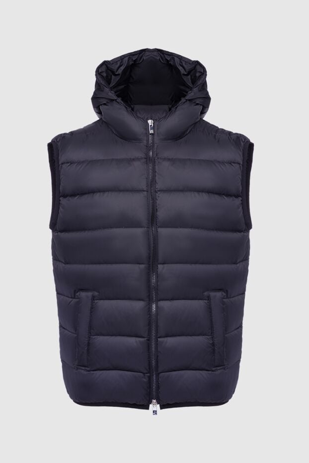 Tombolini black quilted vest with voluminous insulation and wide slit pockets 162551 - photo 1