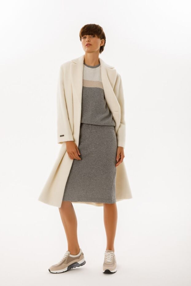 Heresis a luxurious women's wrap coat made from premium alpaca and wool 162629 - photo 2