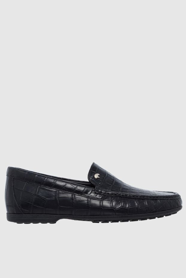 Stefano Ricci crocodile leather moccasins black for men 162634 - photo 1