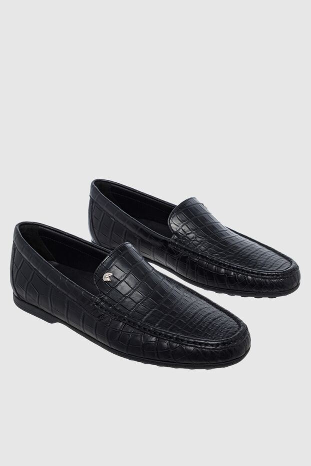 Stefano Ricci crocodile leather moccasins black for men 162634 - photo 3