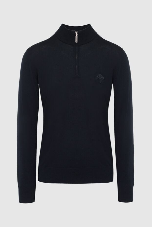 Stefano Ricci black men's wool troyer with zip 162655 - photo 1