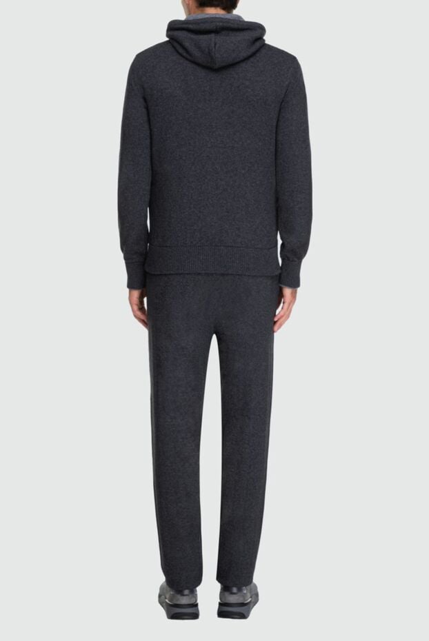 Cesare di Napoli men's sports suit made of wool, viscose and cashmere gray 162687 - photo 3
