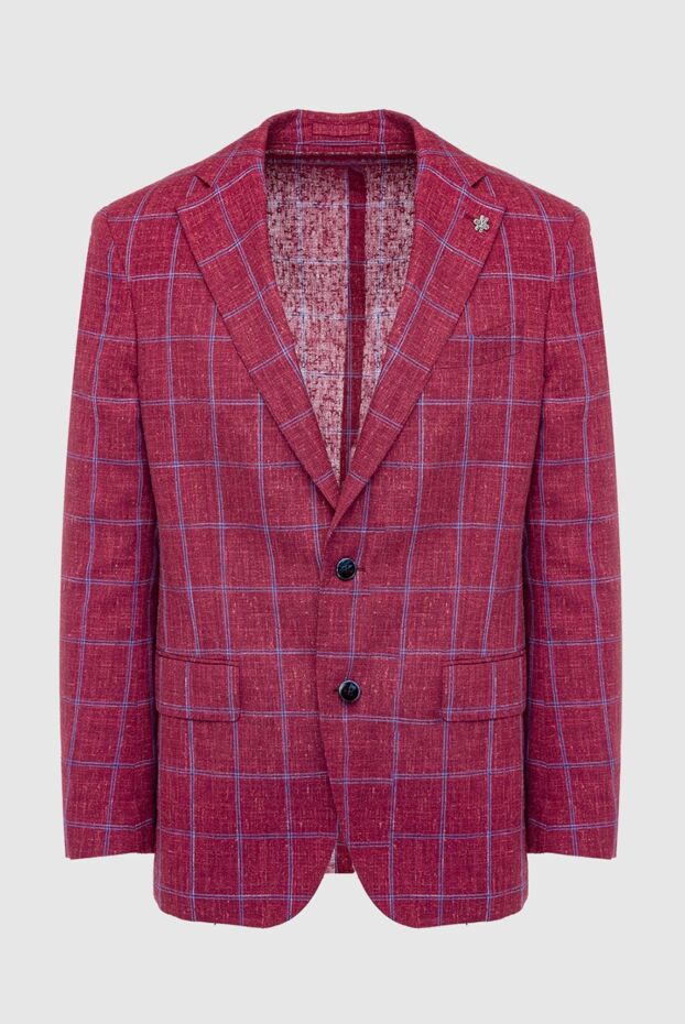 Lubiam man men's burgundy jacket buy with prices and photos 162699 - photo 1