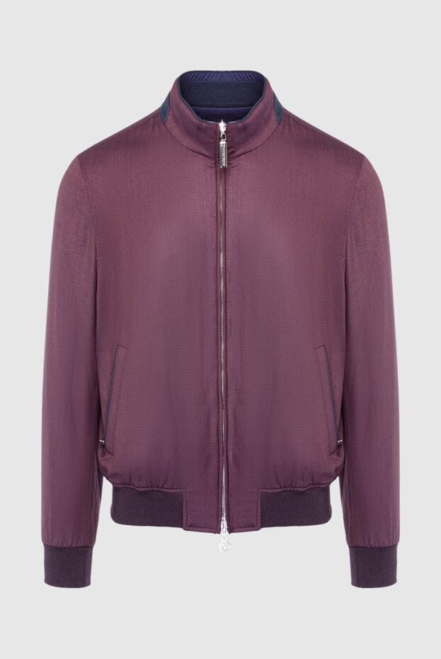 Stefano Ricci burgundy wool jacket for men 162917 - photo 1