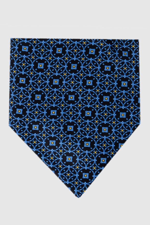 Stefano Ricci men's blue tie with mosaic pattern 162938 - photo 3