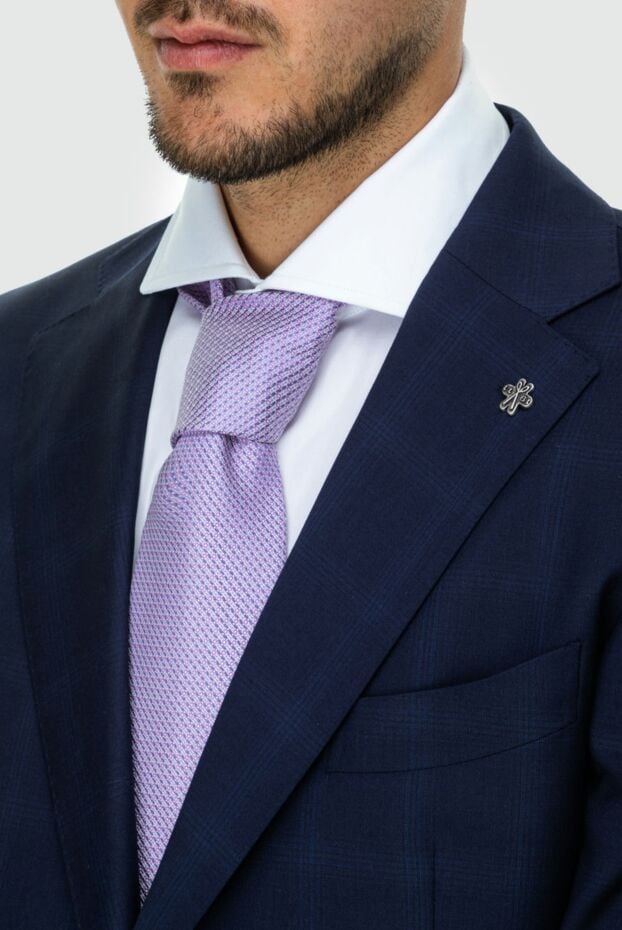 Stefano Ricci pastel purple tie with a small print 162959 - photo 2