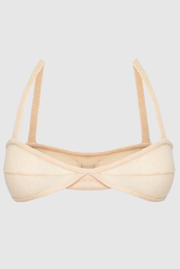 Khaite women's beige cashmere top 163117 - photo 1