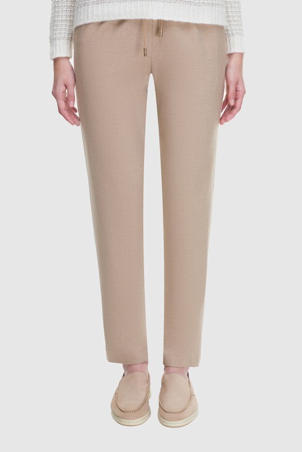 Max&Moi women's pants beige with beige laces 163168 - photo 2