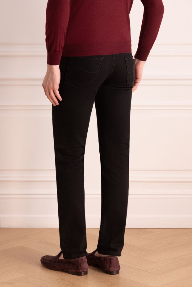 Jacob Cohen men's straight fit jeans with insert on the right pocket 163191 - photo 3
