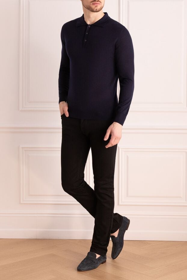Jacob Cohen men's black cotton polyester jeans 163194 - photo 2