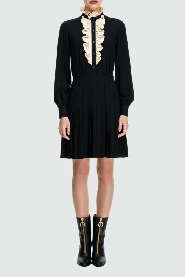 Celine woman black acetate and viscose dress for women buy with prices and photos 163328 - photo 2