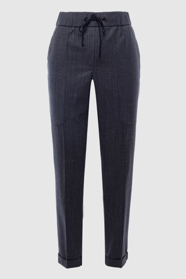 Peserico женские брюки серые женские купить с ценами и фото 163350 - фото 1