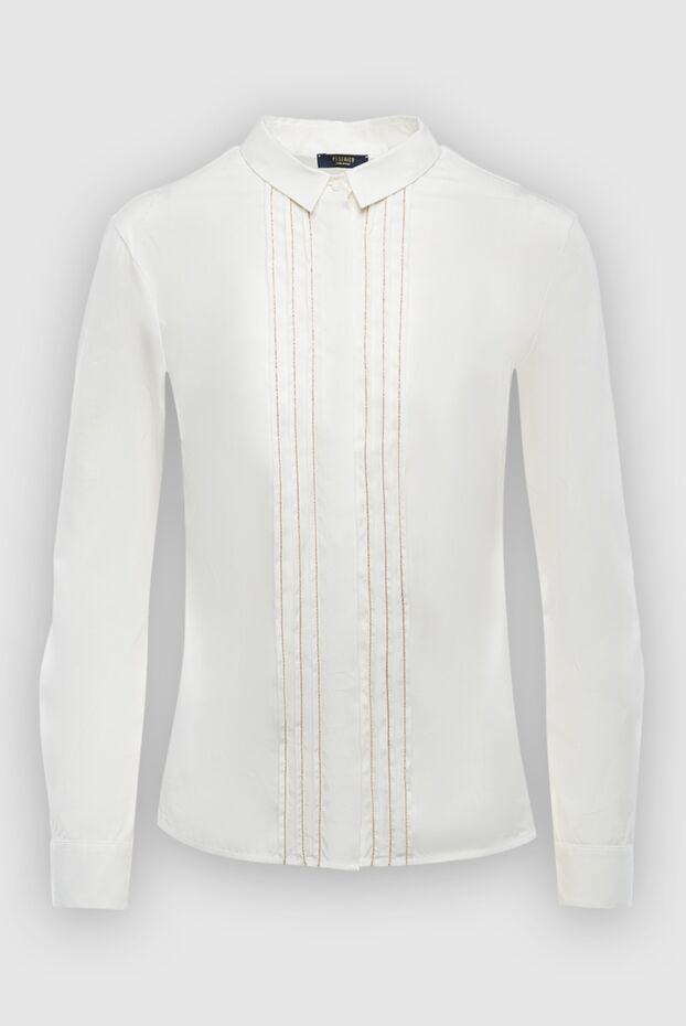 Peserico woman white cotton and polyamide blouse for women buy with prices and photos 163368 - photo 1