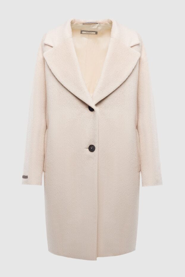 Peserico woman women's beige alpaca and wool coat buy with prices and photos 163371 - photo 1