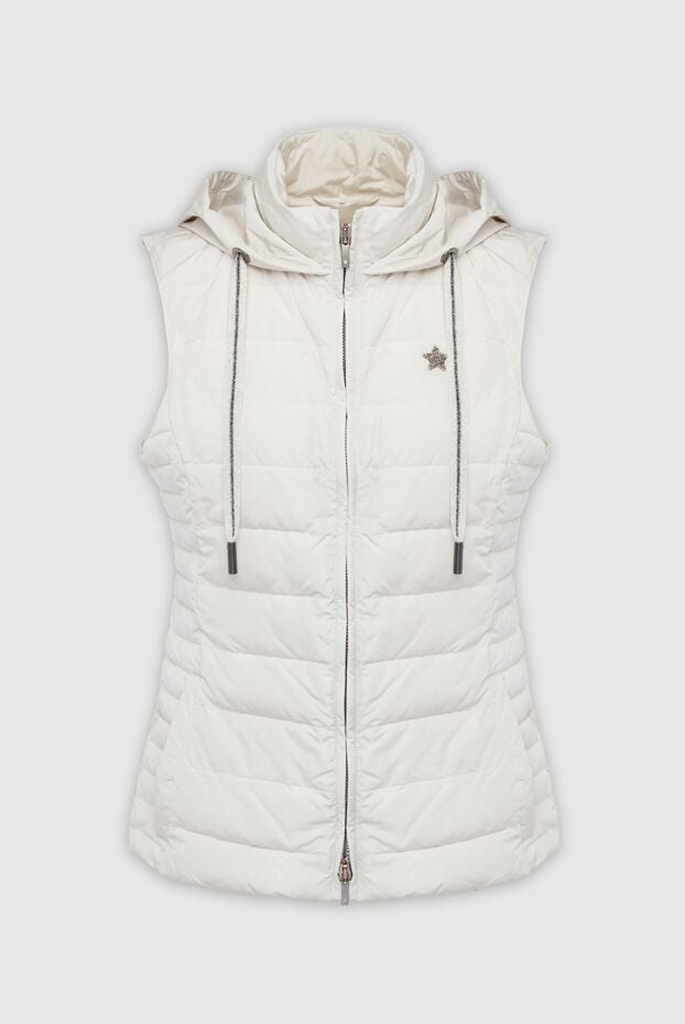 Lorena Antoniazzi women's light quilted vest with hood 163392 - photo 1