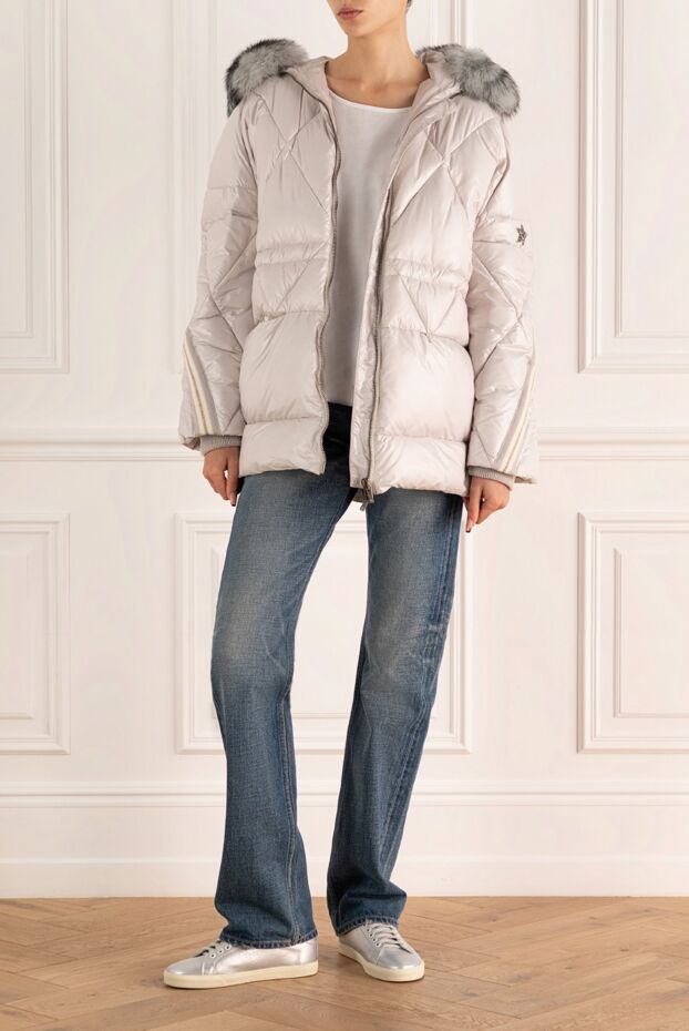 Lorena Antoniazzi woman gray down jacket for women buy with prices and photos 163397 - photo 2