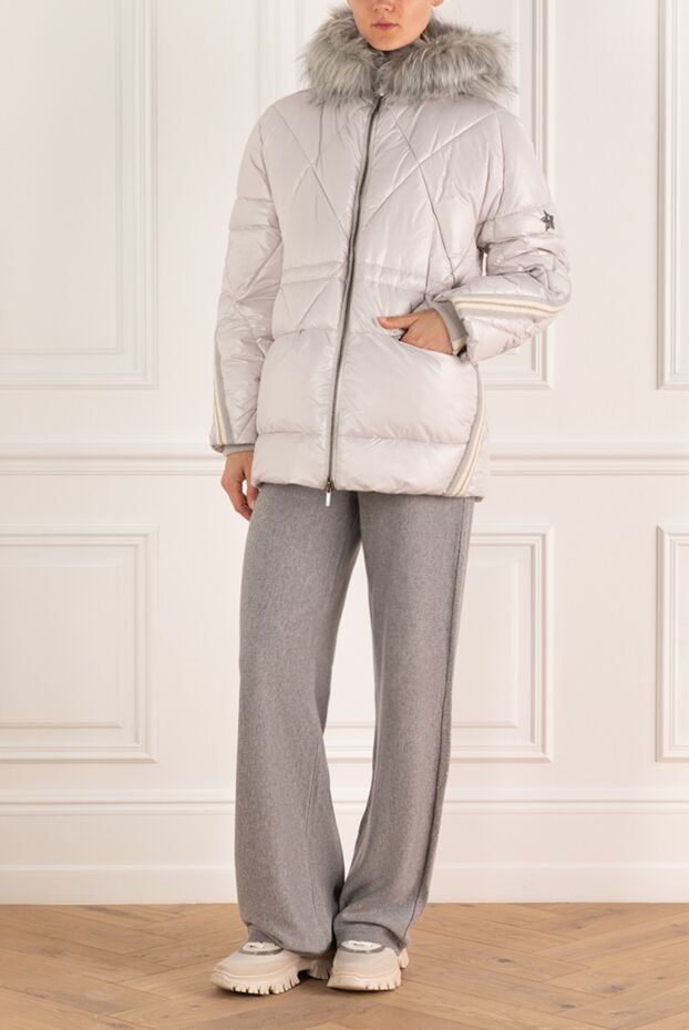 Lorena Antoniazzi woman gray down jacket for women buy with prices and photos 163398 - photo 2