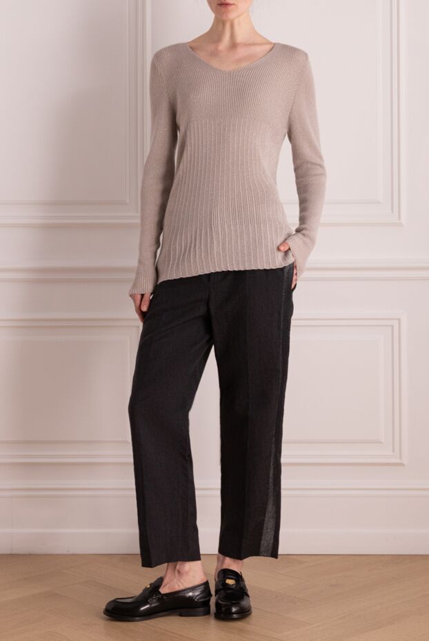 Lorena Antoniazzi woman beige jumper for women buy with prices and photos 163426 - photo 2