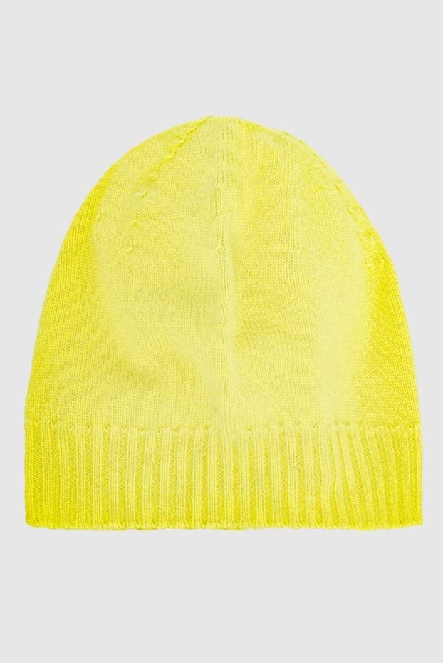 Lorena Antoniazzi yellow women's hat with a brown star 163513 - photo 3