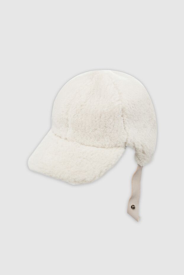 Lorena Antoniazzi beige women's cap with a strap 163516 - photo 3