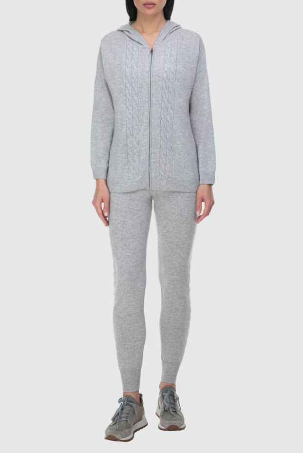 Cashmere & Silk Milano woman women's gray walking suit made of cashmere buy with prices and photos 163534 - photo 2