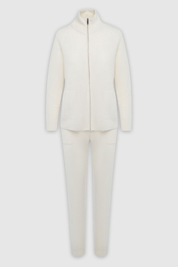 Cashmere & Silk Milano woman white women's walking suit made of cashmere buy with prices and photos 163537 - photo 1