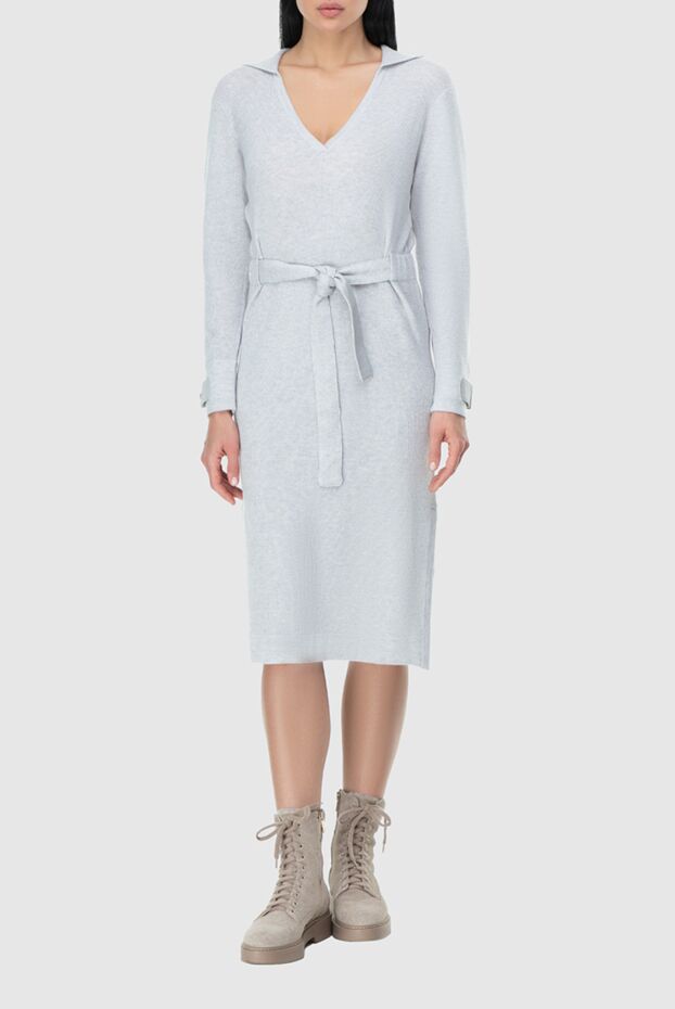 Max&Moi woman gray wool and cashmere dress for women buy with prices and photos 163582 - photo 2