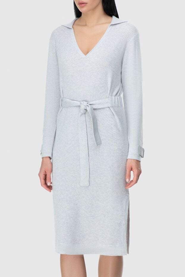 Max&Moi gray wool and cashmere dress for women 163582 - photo 3