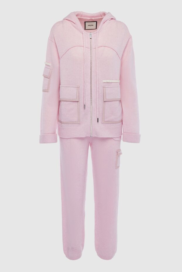 Max&Moi woman women's pink walking suit made of wool and cashmere buy with prices and photos 163584 - photo 1