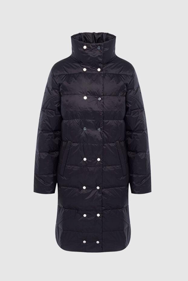 Max&Moi quilted black puffer jacket with a high collar and snap fastening 163585 - photo 1