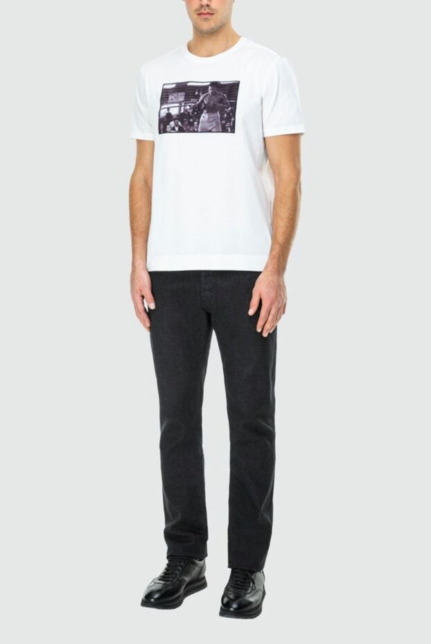 Jacob Cohen men's straight fit jeans with decorative stitching 163605 - photo 2