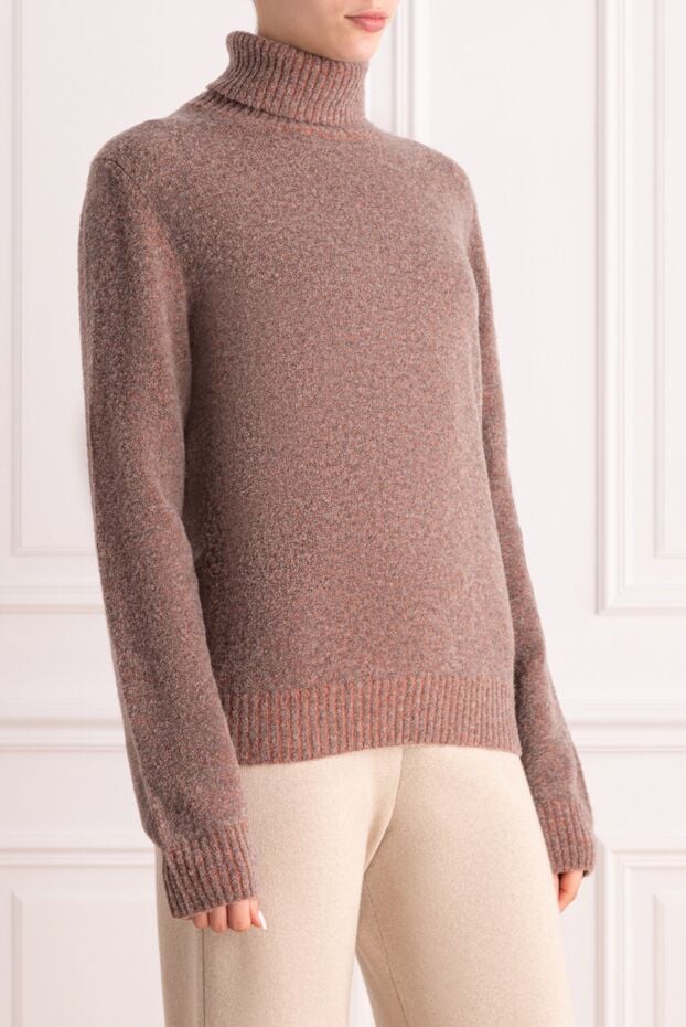 Panicale women's wool and polyamide golf brown 163622 - photo 3