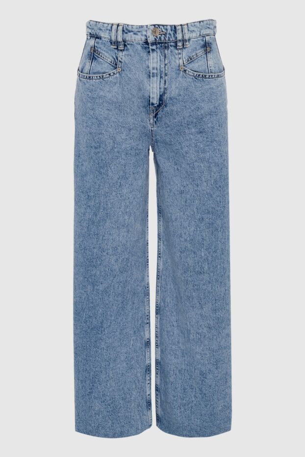 Isabel Marant женские джинсы из хлопка голубые женские купить с ценами и фото 163673 - фото 1