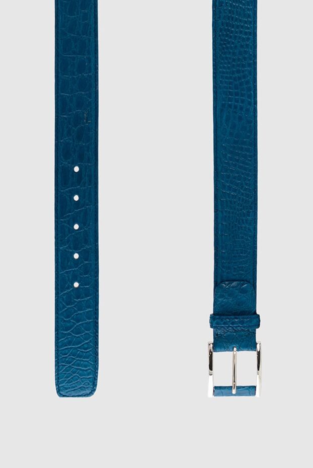 Tardini man blue crocodile leather belt for men buy with prices and photos 163698 - photo 2