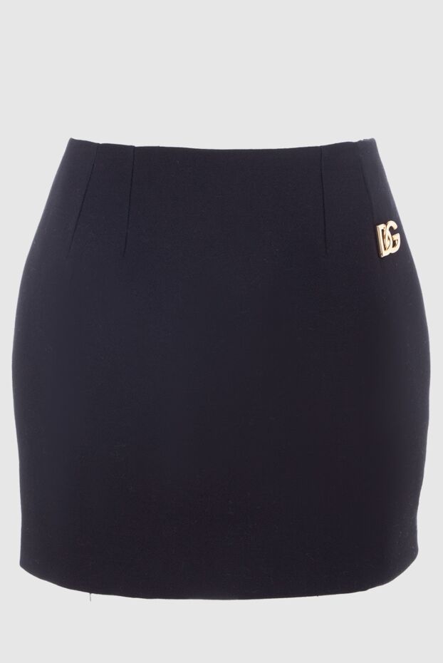 Dolce & Gabbana woman black wool skirt for women buy with prices and photos 163759 - photo 1