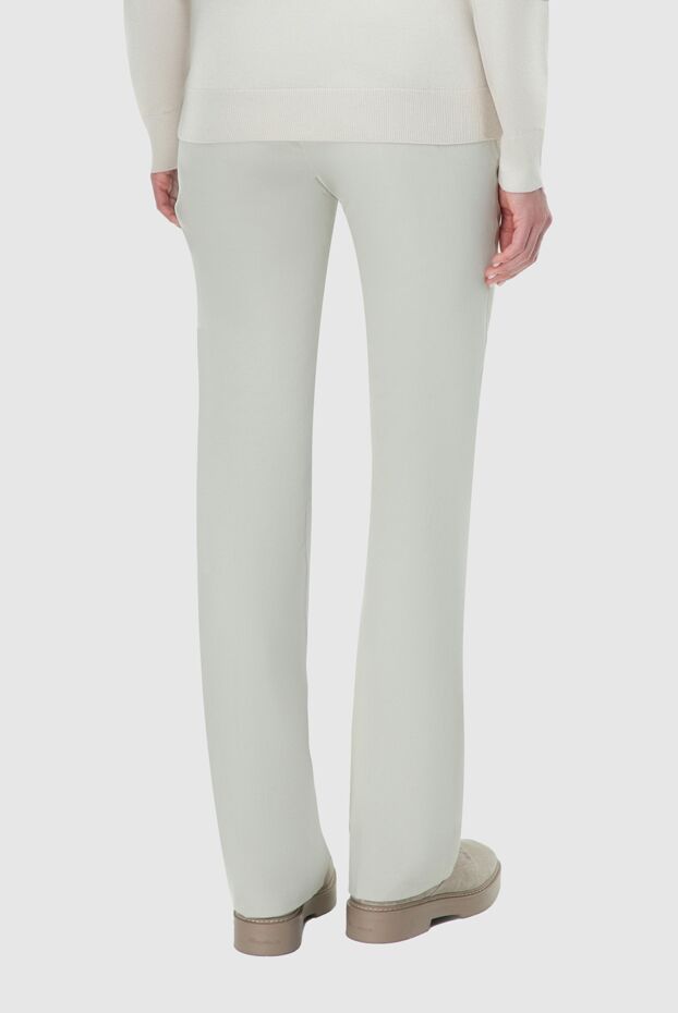 Loro Piana women's straight-leg pants white 163848 - photo 3