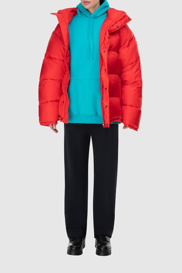 Balenciaga woman down jacket made of polyamide and polyester red for women buy with prices and photos 163887 - photo 2