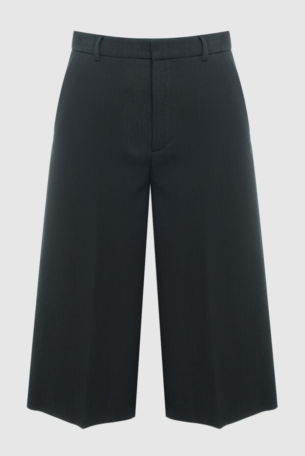Saint Laurent green wool pants for women 163913 - photo 1