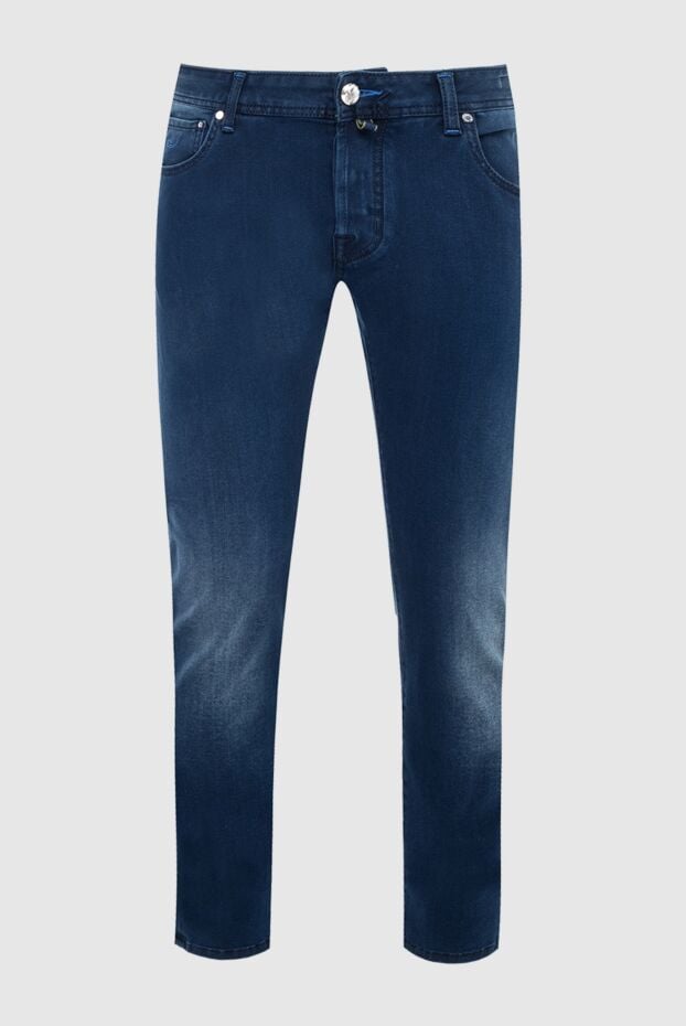 Jacob Cohen men's blue jeans with a classic design and five pockets 163971 - photo 1