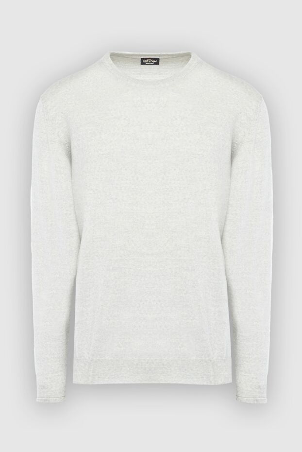 Cesare di Napoli man white wool jumper for men buy with prices and photos 164007 - photo 1