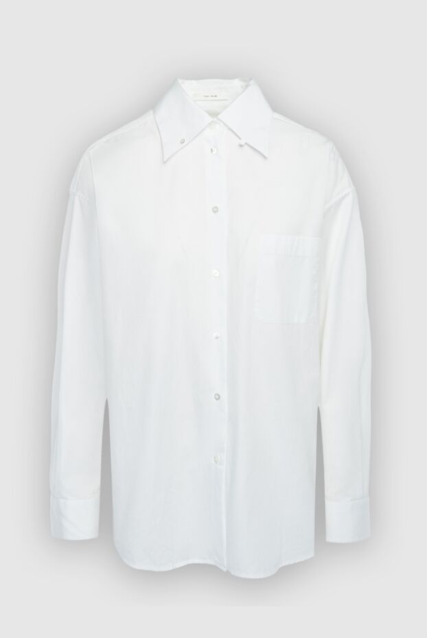 The Row woman white cotton blouse for women buy with prices and photos 164150 - photo 1