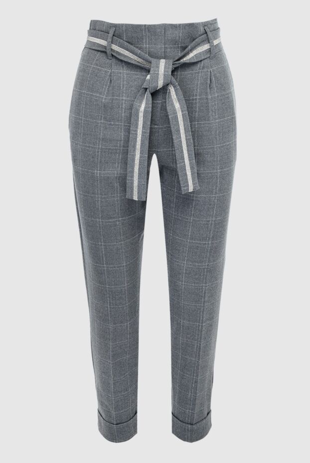 D.Exterior woman gray wool trousers for women buy with prices and photos 164165 - photo 1