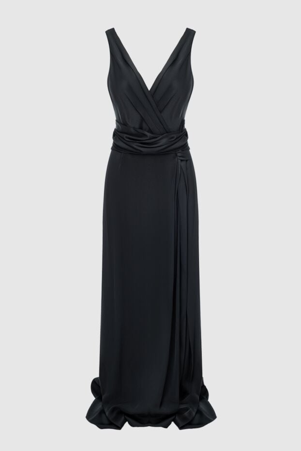 Dior floor length dress with black silk draping 164177 - photo 1
