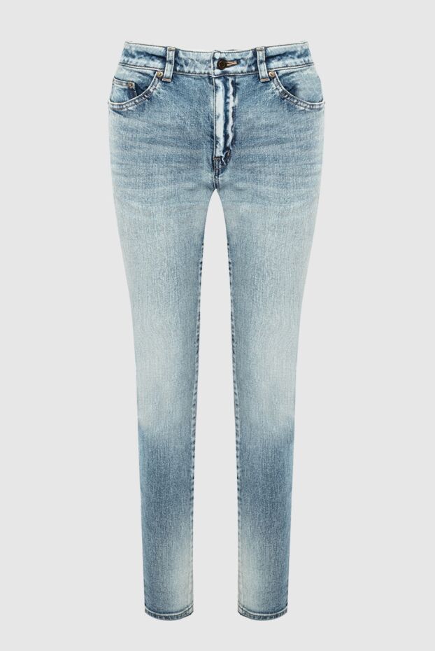 Saint Laurent woman blue cotton jeans for women buy with prices and photos 164198 - photo 1