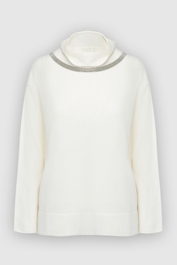 Fabiana Filippi woman white jumper for women buy with prices and photos 164476 - photo 1