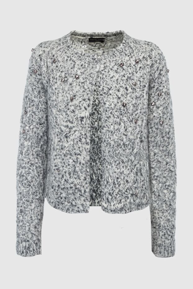 Fabiana Filippi cashmere and wool jacket gray for women 164490 - photo 1
