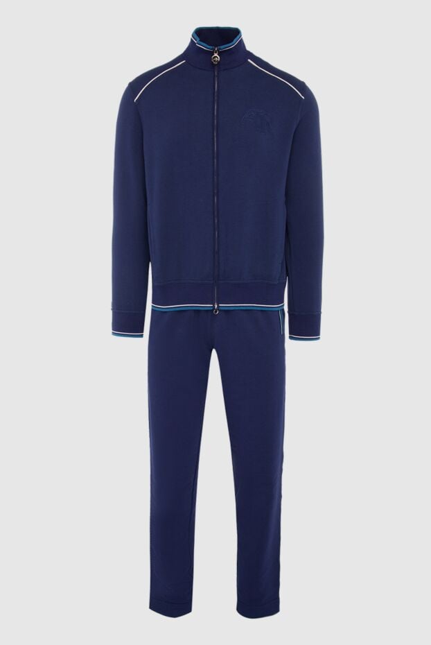 Stefano Ricci sports suit made of cotton and elastane blue for men 164523 - photo 1